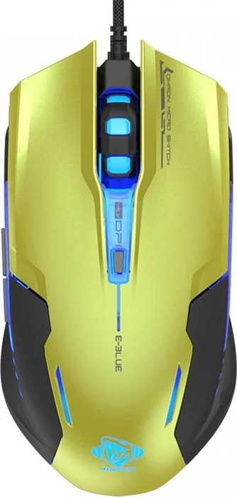 E-Blue Auroza Type-G gelb, USB
