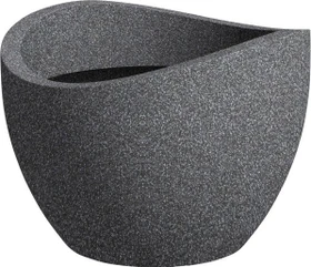Scheurich Wave Globe 50cm schwarz-granit