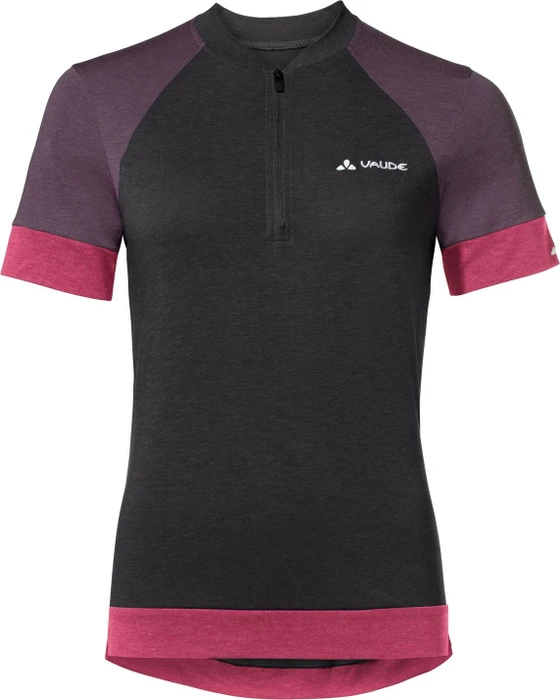 Vaude Altissimo Q-Zip Trikot kurzarm schwarz (Damen)