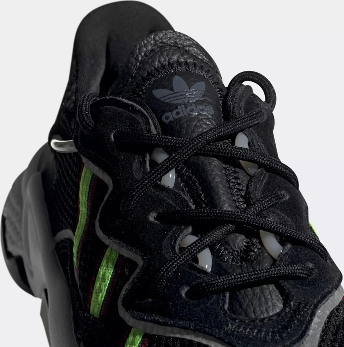 adidas Ozweego core black/solar green/onix (Junior)