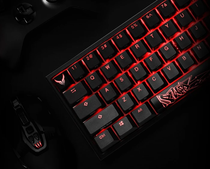 PowerColor X Ducky One 2 SF RGB Special Edition, Kailh Box WHITE, USB, US