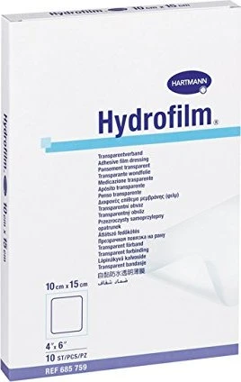Hartmann Hydrofilm Transparentverband, 6 x 7cm, 10 Stück
