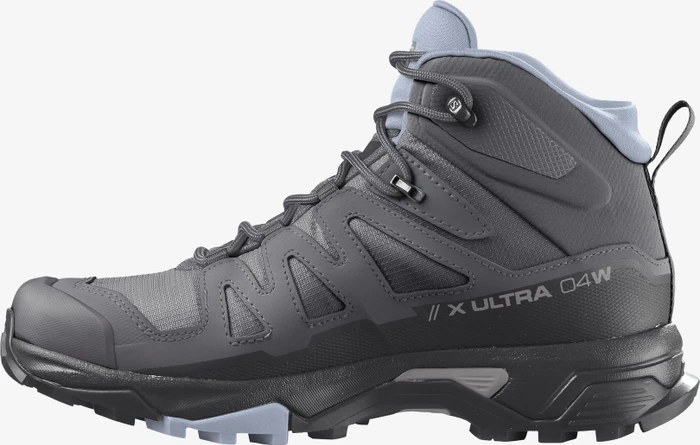 Salomon X Ultra 4 Mid GTX magnet/black/zen blue (Damen)