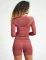 hummel Seamless First Jersey Funktionsshirt langarm marsala (Damen) Vorschaubild