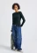 Street One Basic Shirt langarm evernight green (Damen) Vorschaubild