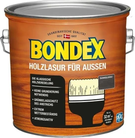 Bondex Holzlasur außen dunkelgrau, 2.5l