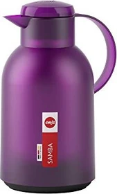Emsa Samba Isolierkanne quick press 1.5l aubergine transluzent