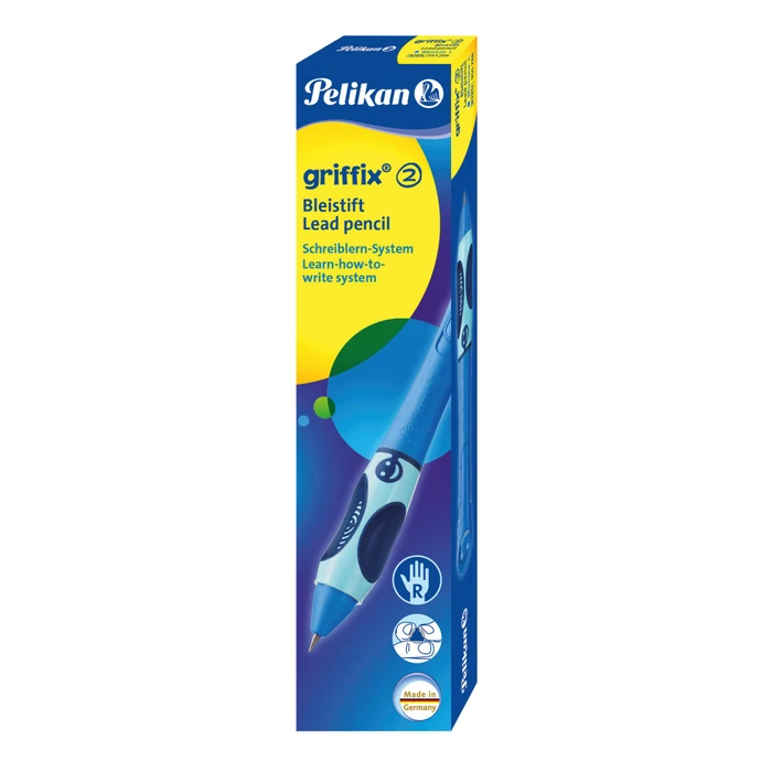 Pelikan griffix 2 Druckbleistift HB 2mm graphit, bluesea, Rechtshänder (955278)