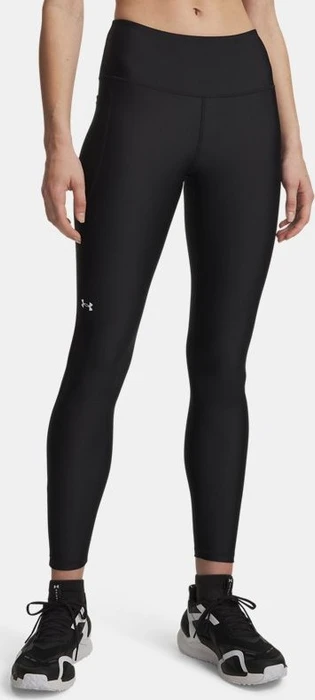 Under Armour HeatGear Armour No-Slip Hose lang schwarz/weiß (Damen)