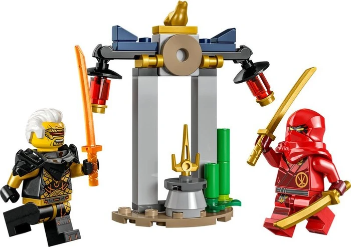 LEGO Ninjago - Kais und Raptons Duell im Tempel