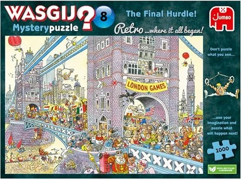 Jumbo Wasgij Retro Mystery The Final Hurdle!