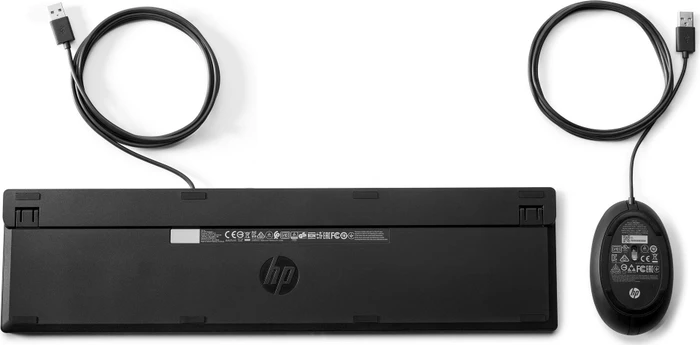 HP Wired Desktop 320MK Tastatur und Maus Set, mit Copilot-Taste, schwarz, USB, ND