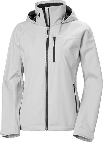 Helly Hansen Crew Hooded Sailing 2.0 Funktionsjacke grey fog (Damen)