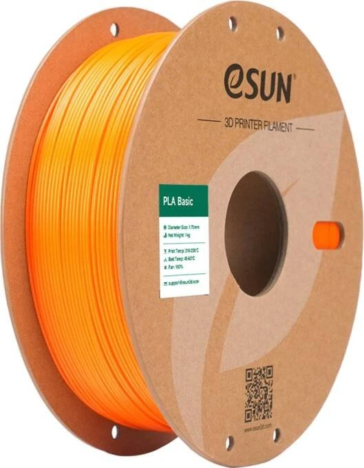 eSUN PLA-Basic, orange, Spule, 1.75mm, 1.00kg