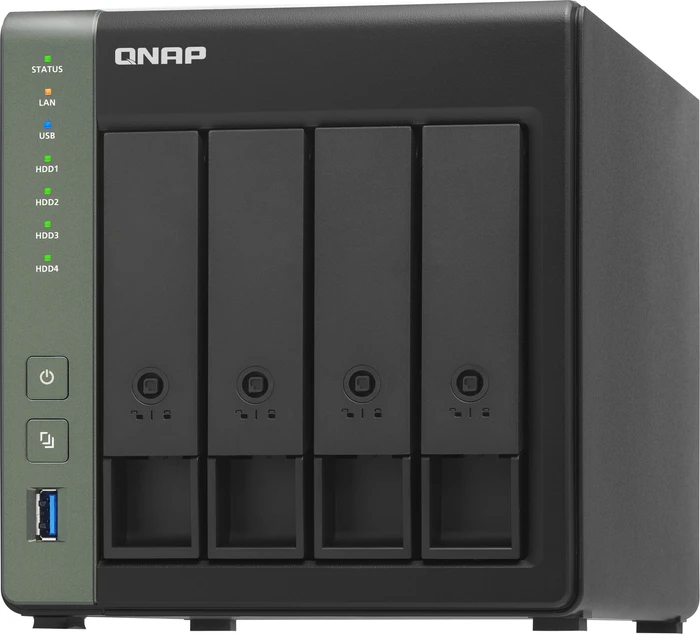 QNAP Turbo Station TS-431KX-2G, 2GB RAM, 1x SFP+ 10Gb/s, 2x RJ-45 1000Base-T