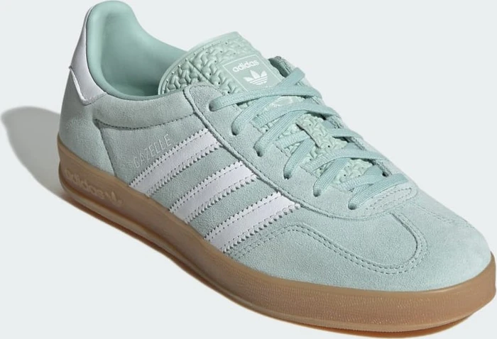 adidas Gazelle Indoor ash green/cloud white/gum