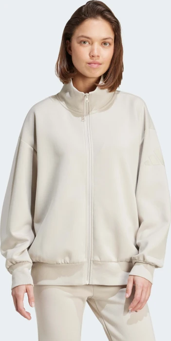 adidas Soft Lux Trainingsjacke beige (Damen)