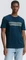 Tom Tailor Basic mit Logo-Print T-Shirt kurzarm deep pond green (Herren) Vorschaubild