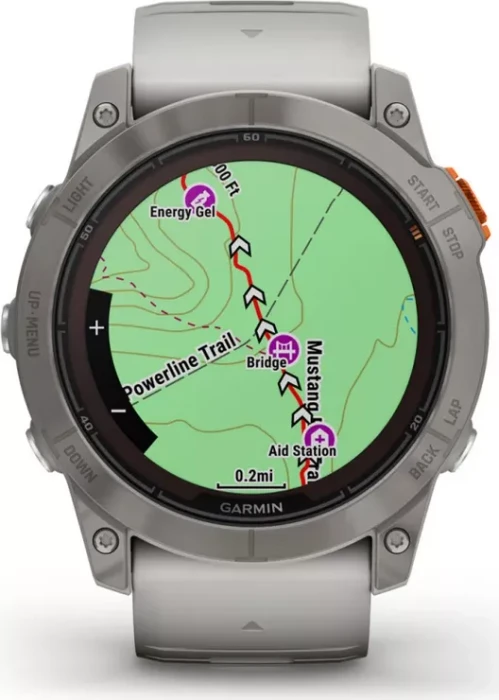 Garmin Fenix 7X Pro Sapphire Solar fog grey/titanium