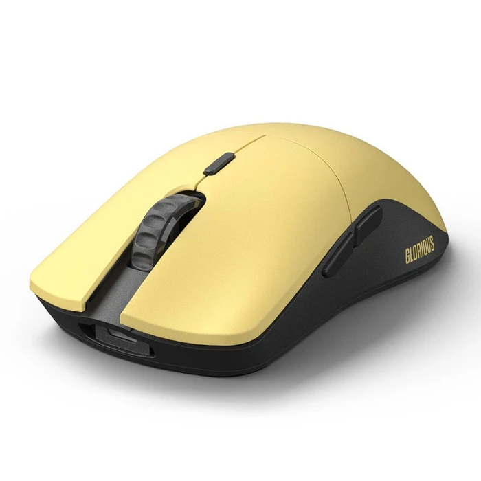 Glorious Model O Pro Wireless, Golden Panda - Forge, USB