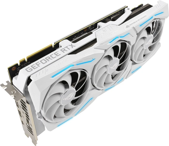 ASUS ROG Strix GeForce RTX 2080 SUPER OC White, ROG-STRIX-RTX2080S-O8G-WHITE-GAMING, 8GB GDDR6, 2x HDMI, USB-C, 2x DP