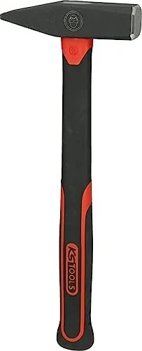 KS Tools Schlosserhammer Fiberglasstiel, 400g