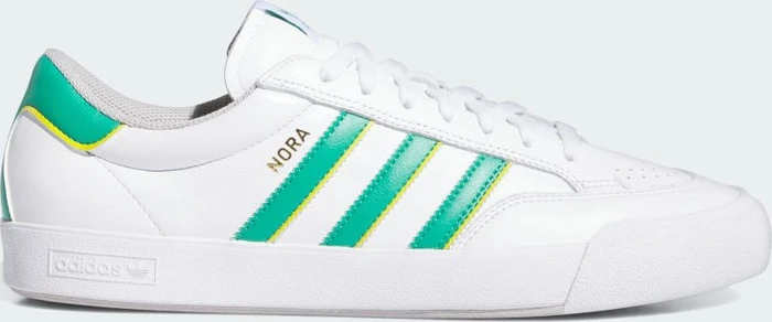 adidas Nora cloud white/court green/yellow