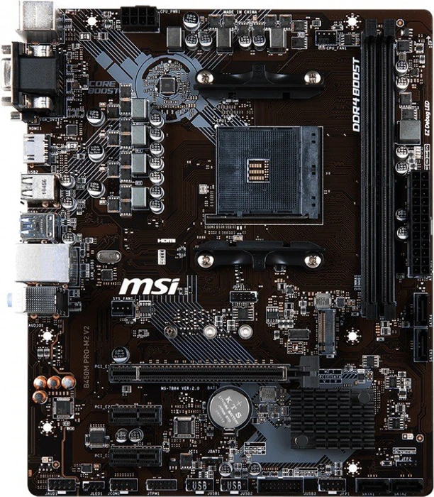 MSI B450M Pro-M2 V2 (AMD AM4)