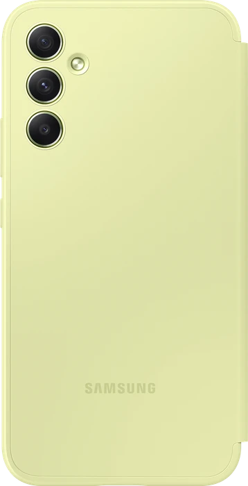 Samsung Smart View Wallet Case für Galaxy A34 5G Lime