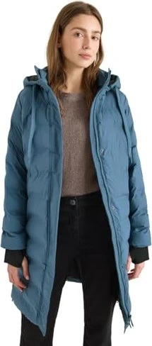 CECIL Mantel mit verklebten Nähten Funktionsmantel moonstone blue (Damen)