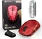 Attack Shark RS3 ULTRA Carbon Fiber 8KHz Wireless, Forged Red, inkl. C06 Ultra LED Kabel, USB/Bluetooth Vorschaubild