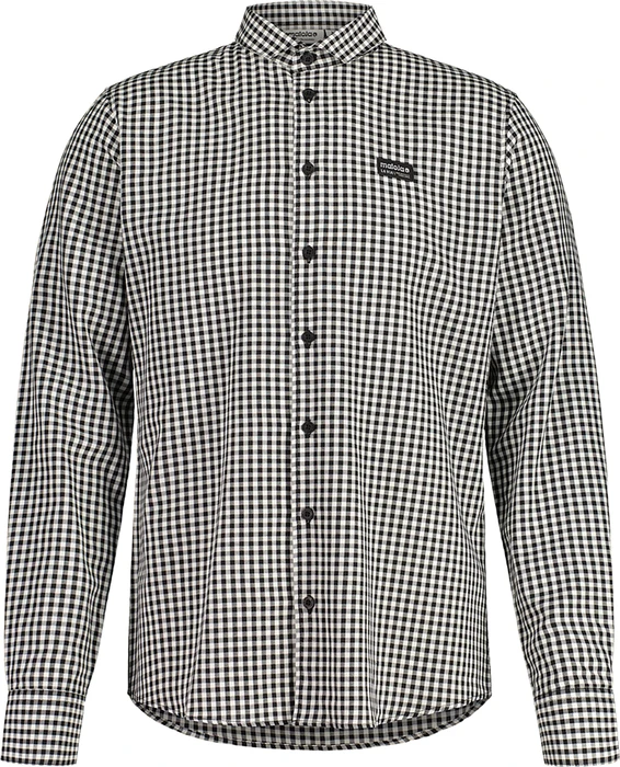 Maloja SchnappenM. Hemd langarm deep black multi (Herren)
