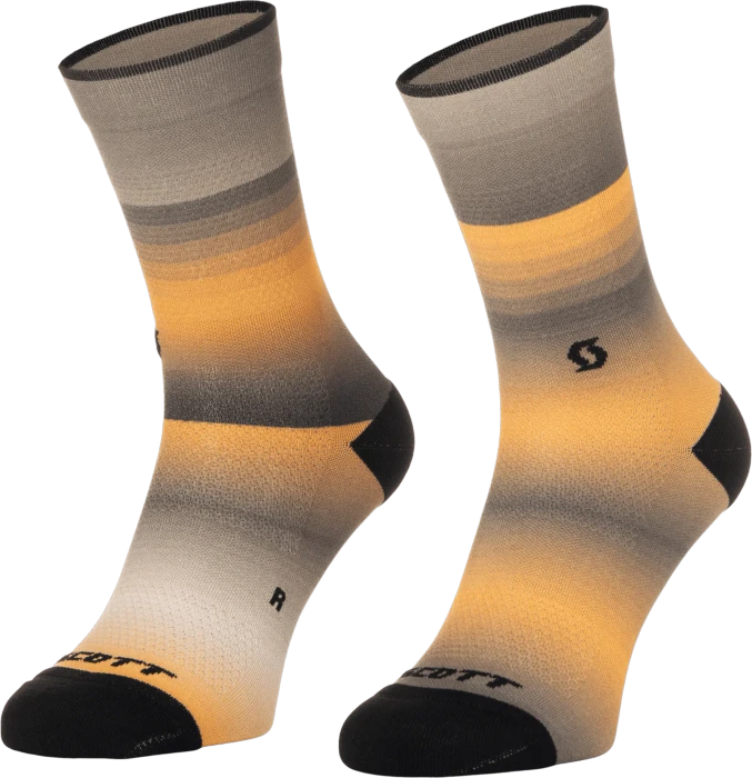 Scott Gradient Stripes Crew Socken toast beige/gleam orange (425088-8254)
