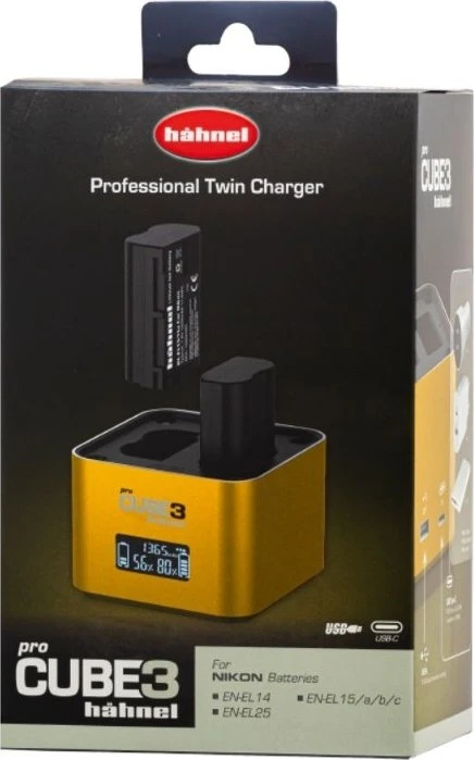 Hähnel ProCube 3 Doppelladegerät für Nikon