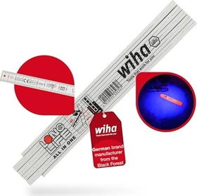 Wiha Longlife All in One Gliedermaßstab 2m weiß
