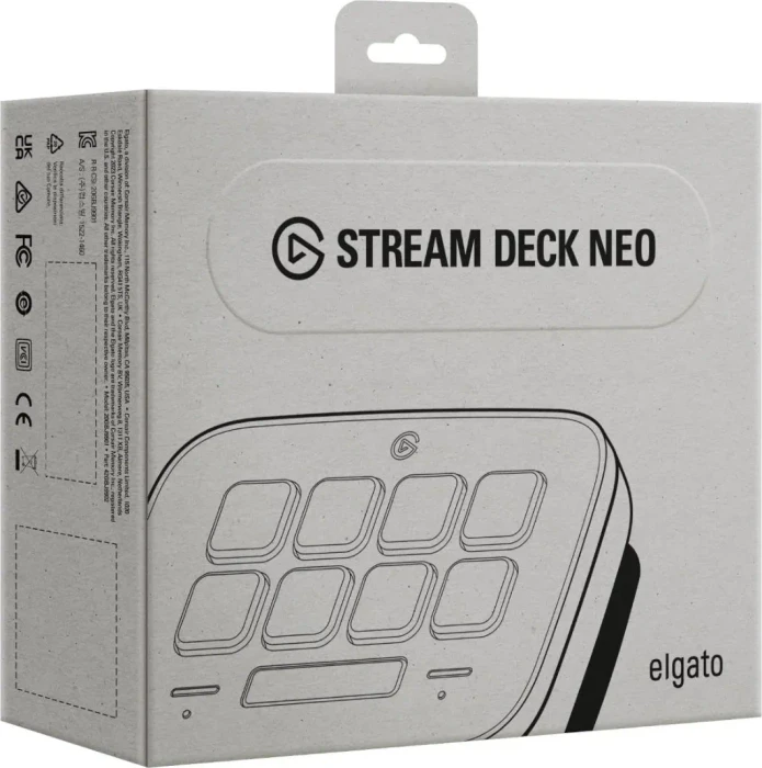 Elgato Stream Deck Neo, weiß, USB-C