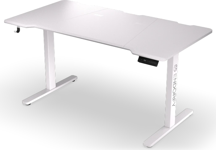 Endorfy Atlas L Electric elektrisch höhenverstellbarer Sitz-Steh-Schreibtisch 150x78cm Onyx White/weiß