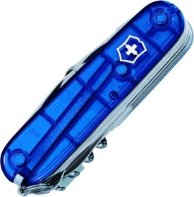 Victorinox SwissChamp Taschenmesser blau transparent