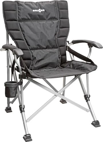 Brunner Raptor XL Campingsessel schwarz/grau