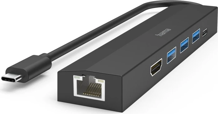 Hama USB-C Hub Multiport, USB-C 3.0 [Stecker]