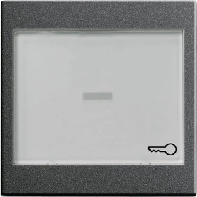 Gira Wippe mit großem Beschriftungsfeld, anthrazit