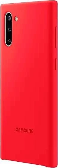 Samsung Silicone Cover für Galaxy Note 10 rot