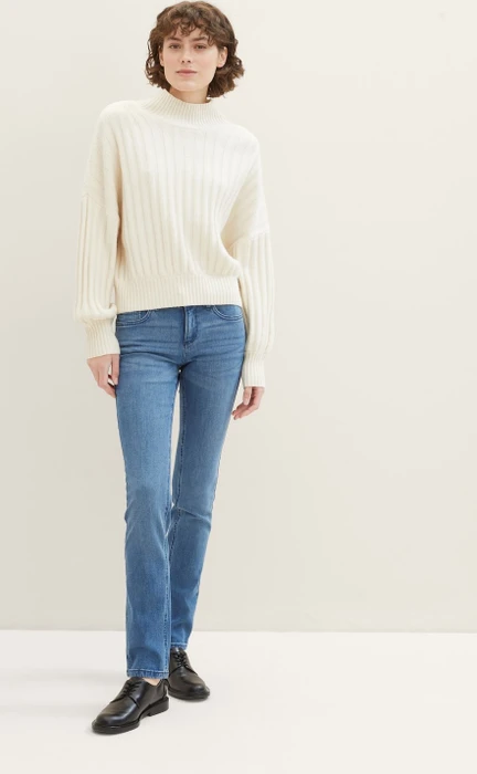 Tom Tailor Alexa Straight Jeans Jeans light stone blue denim (Damen)