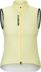 Scott Pro Windbreaker Fahrradweste pastel yellow (Damen)
