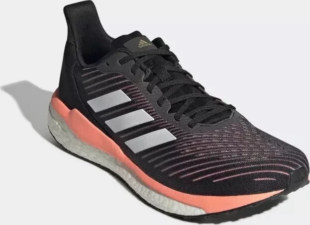 adidas Solar Drive 19 core black/dash grey/signal coral (Herren)