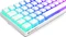 Endorfy Thock Compact Wireless Pudding, Onyx White, PBT, LEDs RGB, hot-swap, Kailh Box RED, USB/Bluetooth, DE Vorschaubild