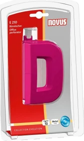 Novus E 210 Bürolocher, pink