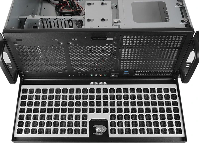 Chieftec UNC-409S-B-OP, schwarz, 4HE, ATX