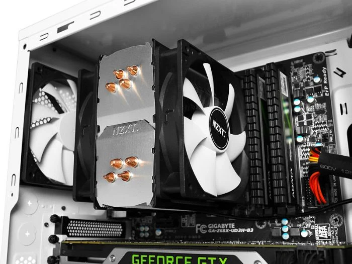 NZXT H230 weiß, schallgedämmt