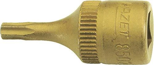 Hazet 8502-T10 Torx Steckschlüssel 1/4", T10x28mm